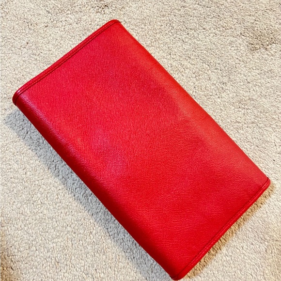 Coach red crossbody bag/clutch - Picture 5 of 6